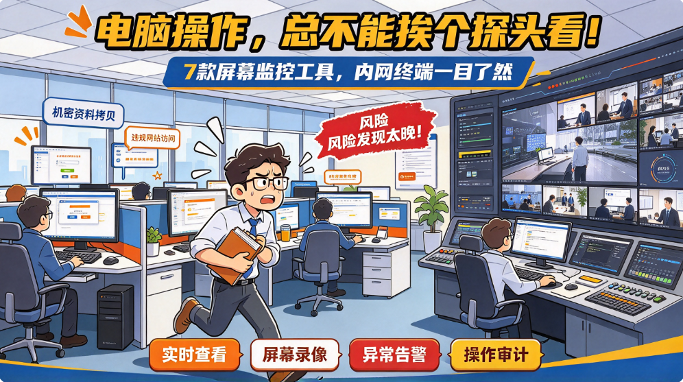 电脑屏幕监控软件怎么选?7 款实用工具,企业内网参考(图1) image.png