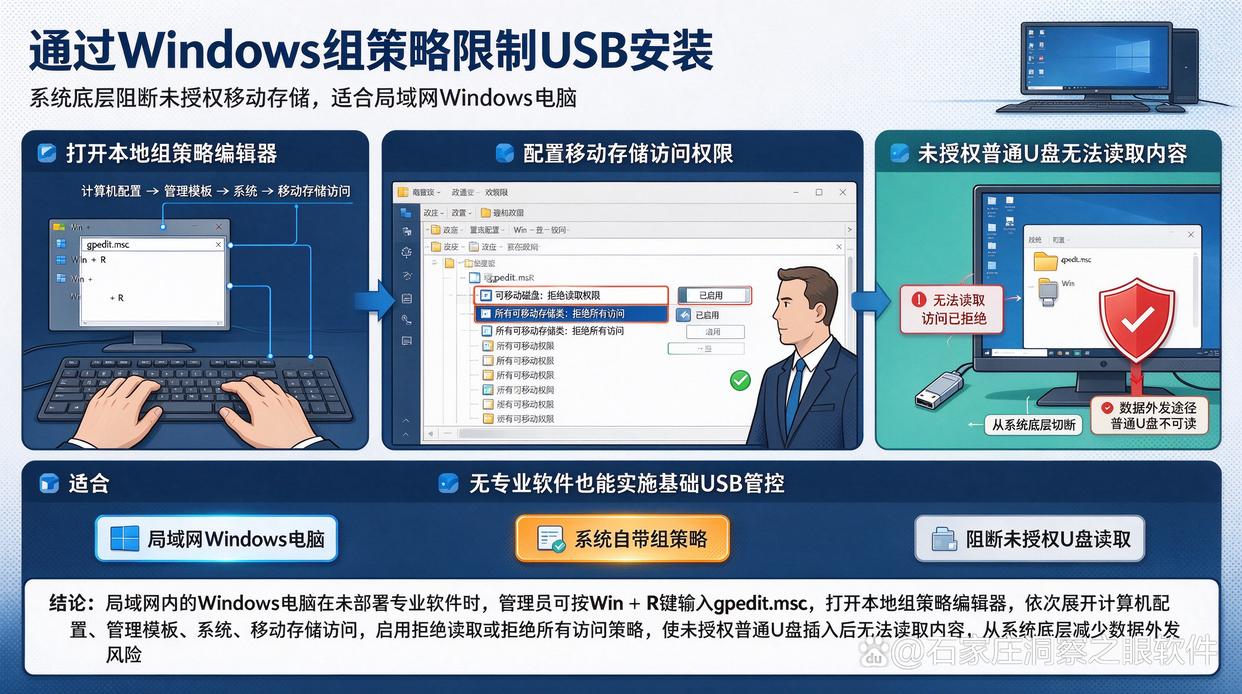 如何只允许指定的移动存储设备使用？推荐五个管控移动存储设备的小技巧，学起来(图5)