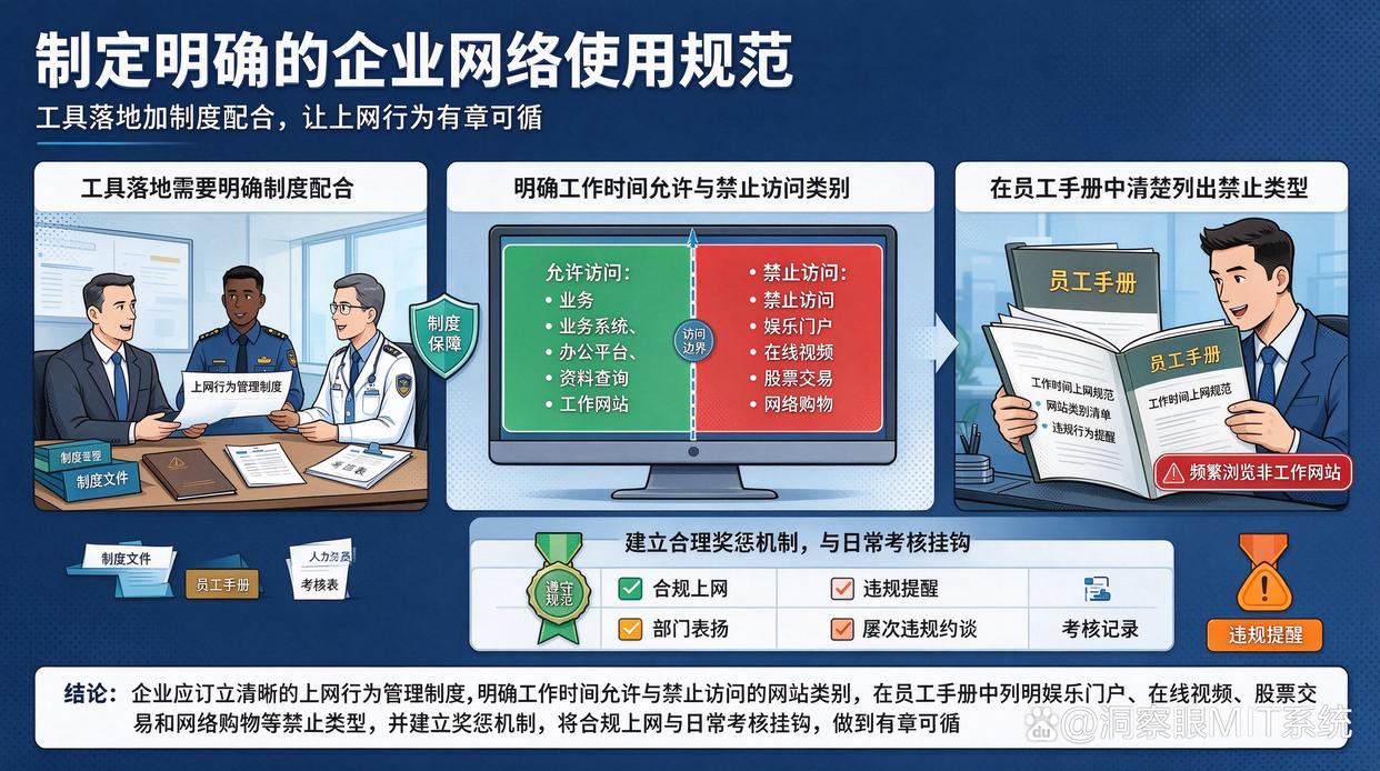 如何管控员工网问与工作无关的网站?教你6个管控员工访问网站的小技巧,快码住(图7) 如何管控员工网问与工作无关的网站?教你6个管控员工访问网站的小技巧,快码住(图7)