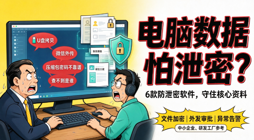 电脑数据防泄密软件有哪些?6 款防泄密软件分享,2026 拿捏了(图1) image.png