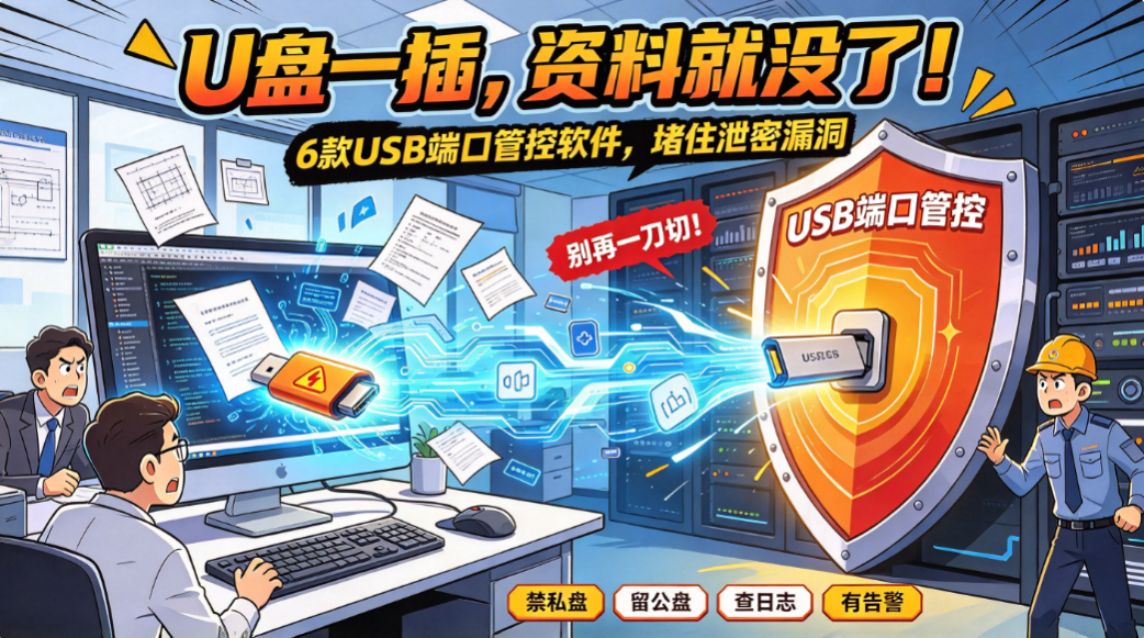 封堵 USB 泄密口!6 款端口管控软件,中小企业直接参考(图1) image.png