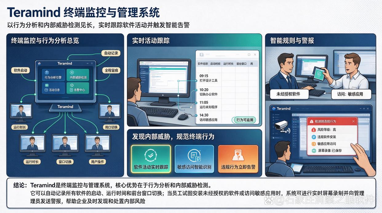 未经批准安装的软件，应该怎样管理？推荐6个管控软件的系统，快码住了(图7)