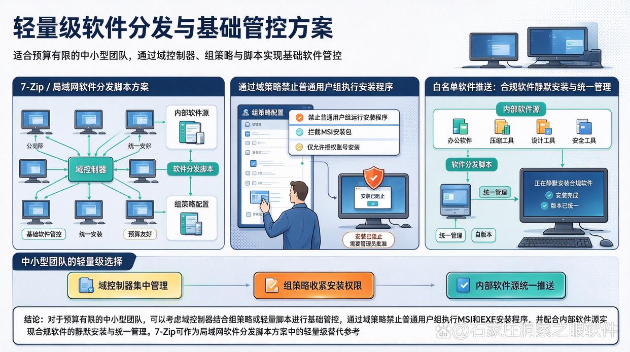 未经批准安装的软件，应该怎样管理？推荐6个管控软件的系统，快码住了(图8)