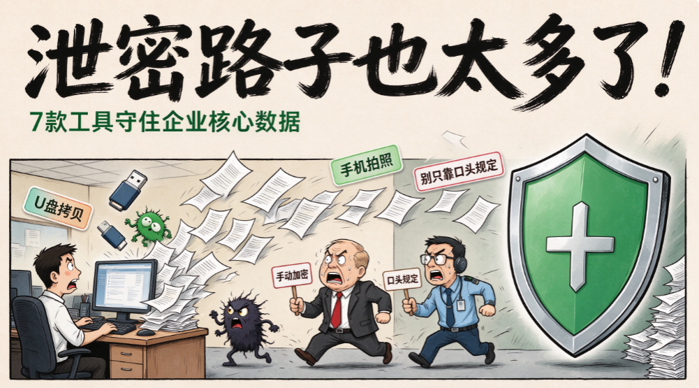 文件防泄密软件排名!2026 盘点 7 款工具,守护企业核心数据(图1) image.png