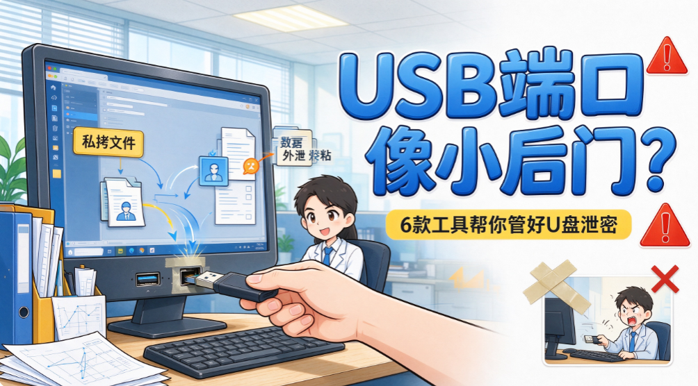 企业 USB 端口怎么管?6 款管控软件推荐,防止 U 盘泄密(图1) image.png