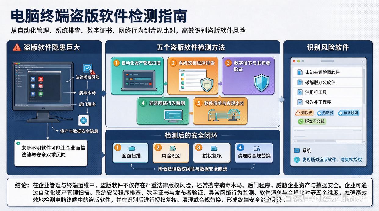 盗版软件如何检测?分享五个检测盗版软件的小技巧,码住了(图1) 盗版软件如何检测?分享五个检测盗版软件的小技巧,码住了(图1)