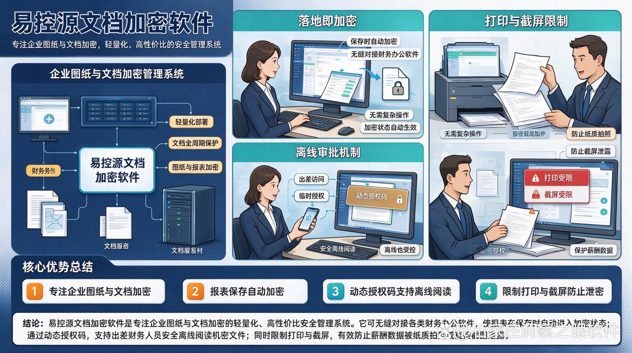 财务资料和工资数据应该怎样限制查看范围?推荐6个机密文件管控软件,建议码住(图7) 财务资料和工资数据应该怎样限制查看范围?推荐6个机密文件管控软件,建议码住(图7)