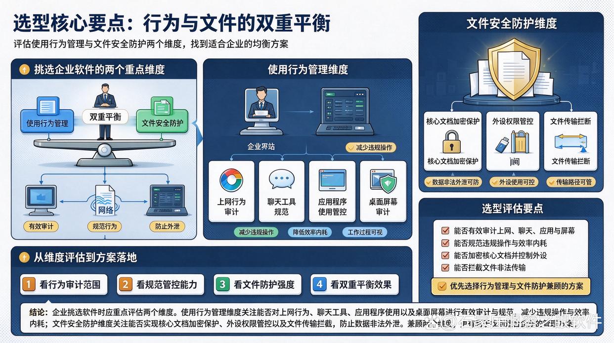 既要管理使用行为又要保护文件，怎样选择软件？6款管理软件推荐，快收藏了(图2)