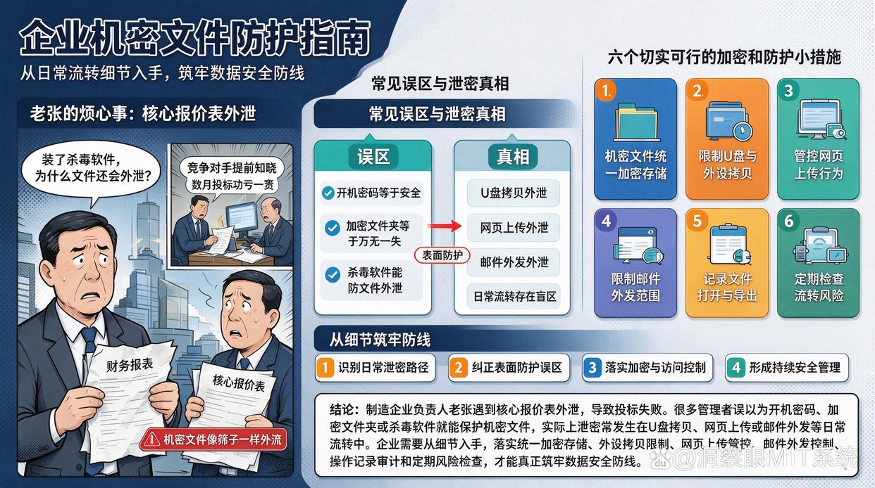 机密文件该如何设置防止机密泄密?教你6个加密机密文件的小措施,快码住了(图1) 机密文件该如何设置防止机密泄密?教你6个加密机密文件的小措施,快码住了(图1)