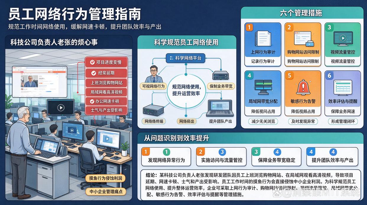 如何对员工的上网行为进行管控?分享6个管控员工的小措施,建议码住(图1) 如何对员工的上网行为进行管控?分享6个管控员工的小措施,建议码住(图1)