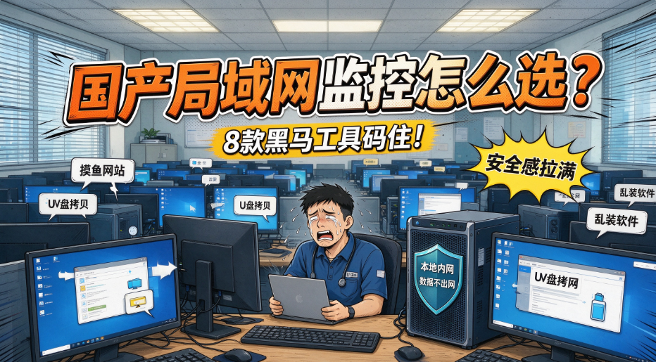 国产局域网监控软件有哪些?8 款国产监控黑马,码住(图1) image.png