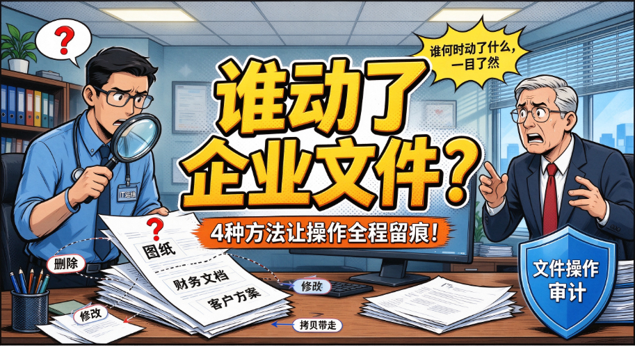 怎么记录员工文件操作?4 种文件操作记录方法,封神(图1) image.png
