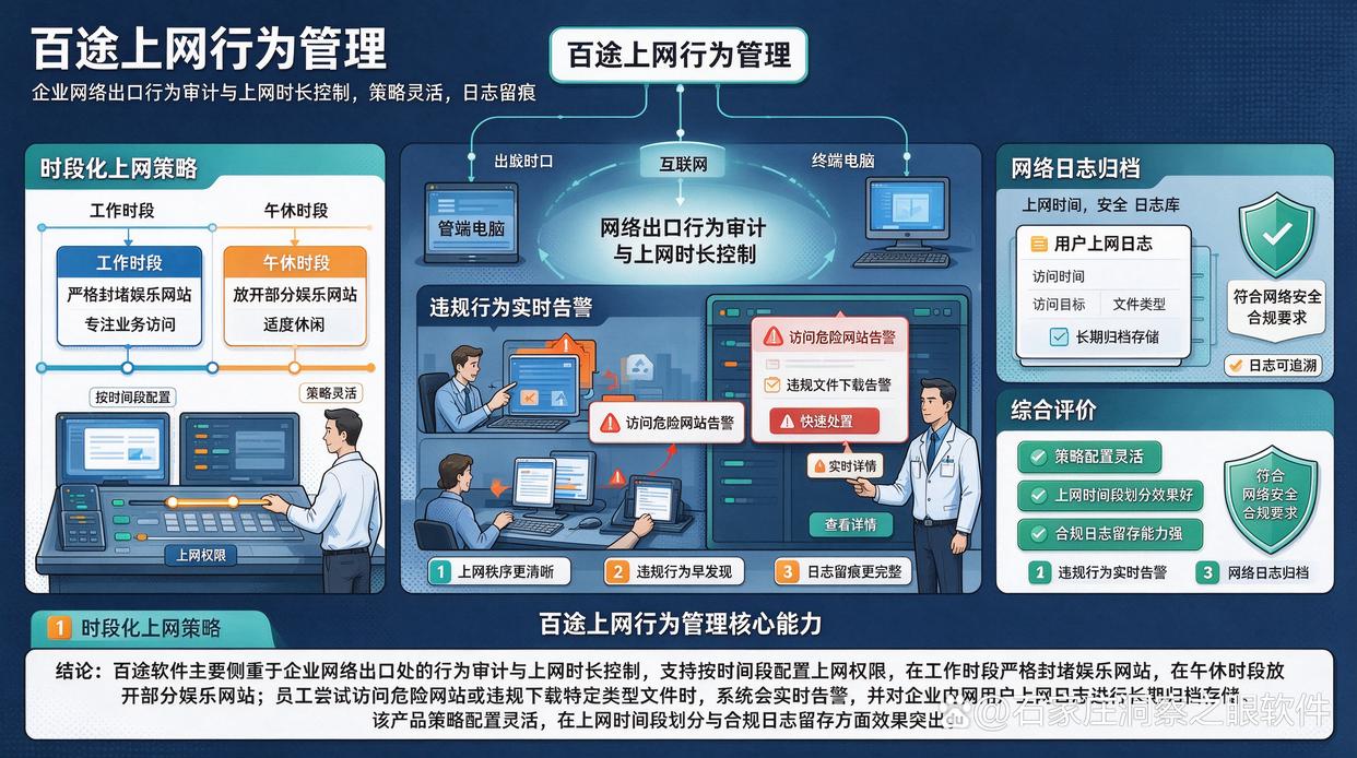 上网行为监控软件如何选?推荐6款主流上网行为监控软件,建议试试(图8) 上网行为监控软件如何选?推荐6款主流上网行为监控软件,建议试试(图8)