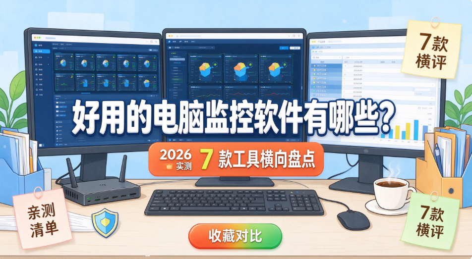 好用的电脑监控软件有哪些?2026 实测 7 款工具横向盘点(图1) image.png