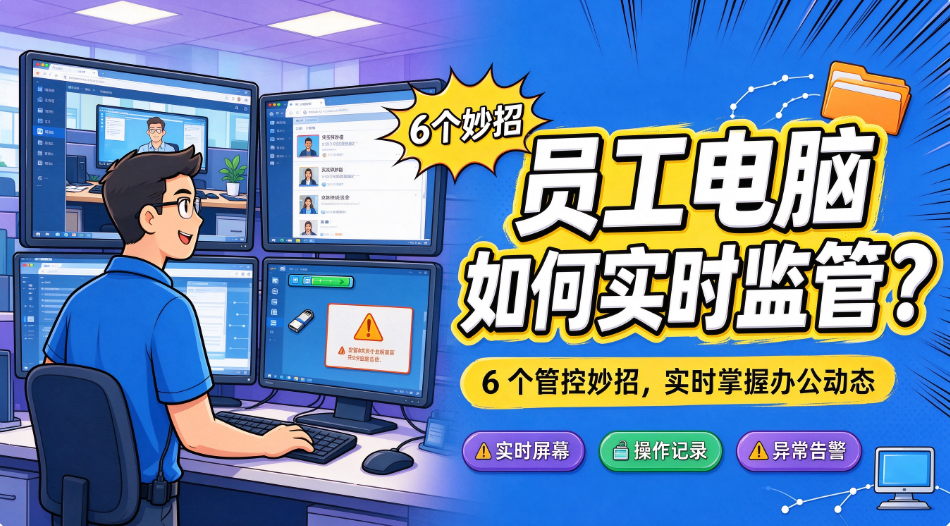 员工电脑如何实时监管?6 个管控妙招,实时掌握办公动态(图1) image.png