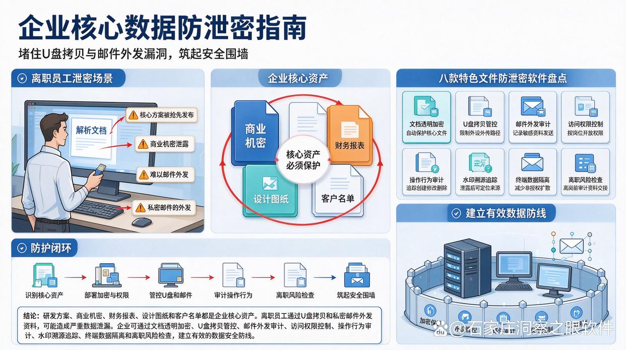 文件防泄密软件最新排名来了!盘点26年八款超好用的文件防泄密软件,亲测好使(图1) 文件防泄密软件最新排名来了!盘点26年八款超好用的文件防泄密软件,亲测好使(图1)