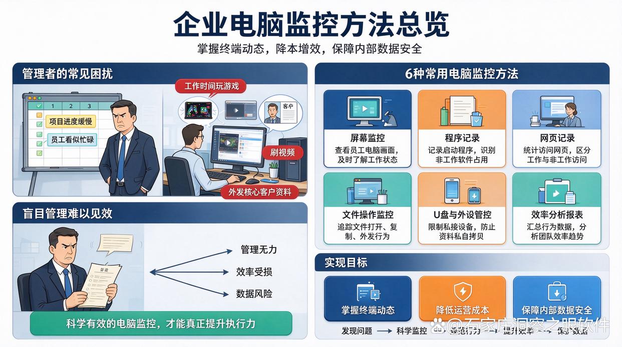 电脑监控方法有哪几种？分享6个电脑监控方法，快来试试！(图1)