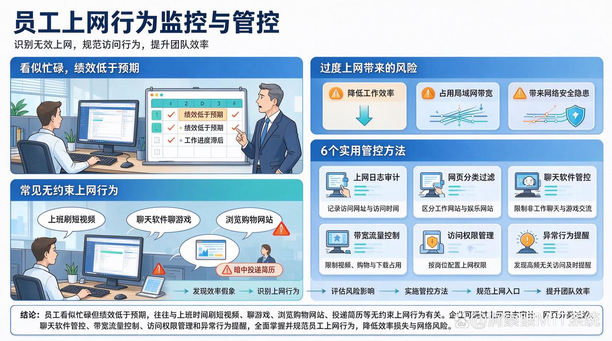 员工上网行为如何管控?教你6个上网行为监控方法,快来试试了(图1) 员工上网行为如何管控?教你6个上网行为监控方法,快来试试了(图1)