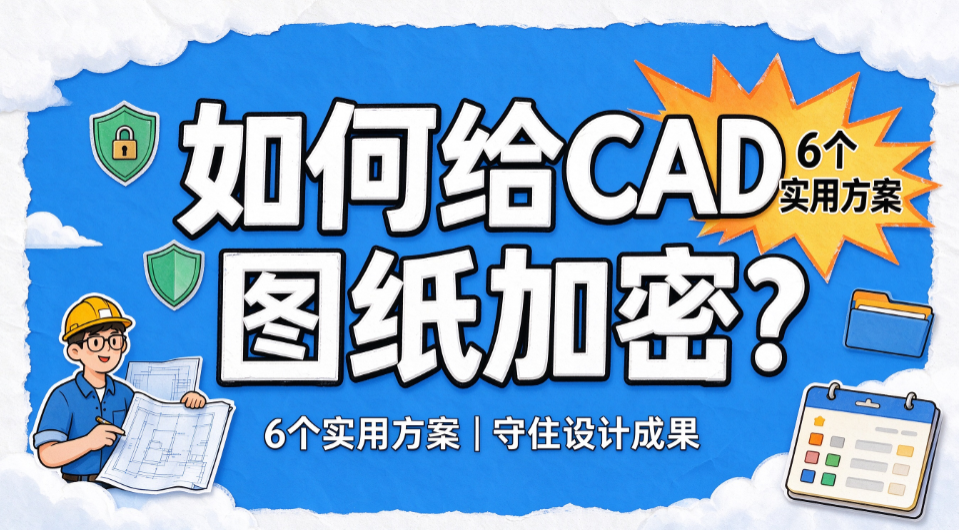 如何给 CAD 图纸加密?6 个实用方案,守住设计成果(图1) image.png