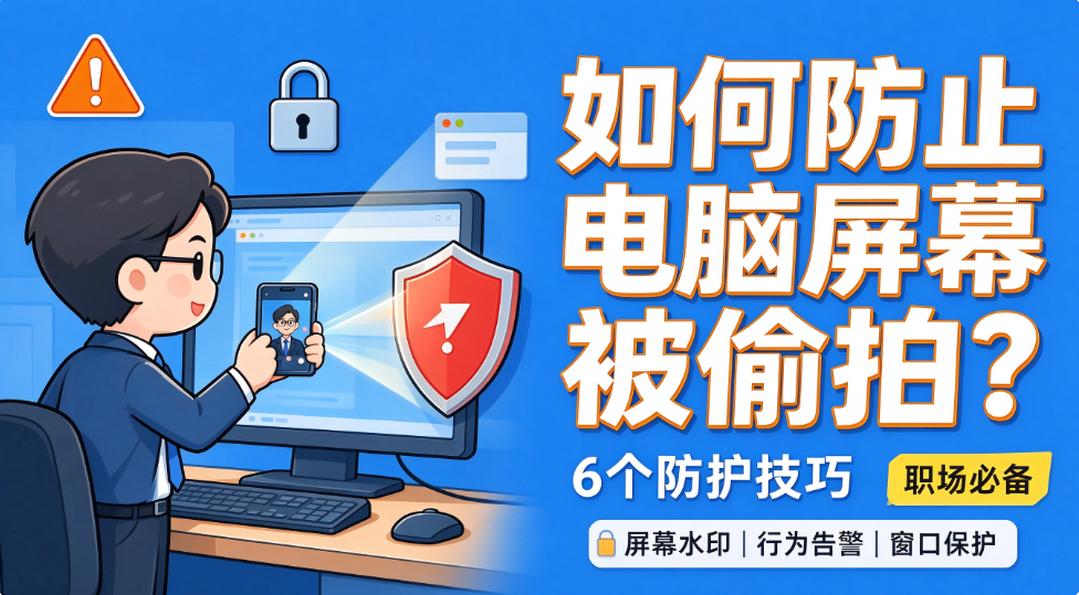 如何防止电脑屏幕被偷拍?6 个防护技巧,职场必备(图1) image.png