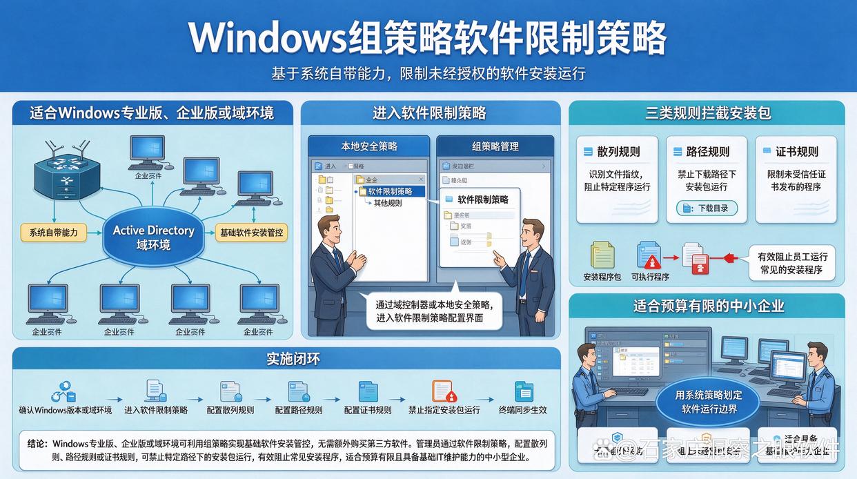 电脑软件安装怎么管控？分享五个简单高效的管控软件安装的方法，轻松管控软件(图5)