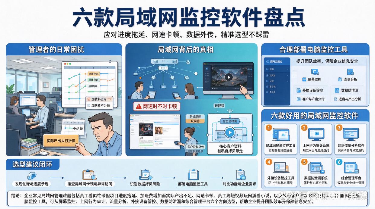 实时监控局域网电脑怎么整？盘点六款局域网监控软件，码住了(图1)