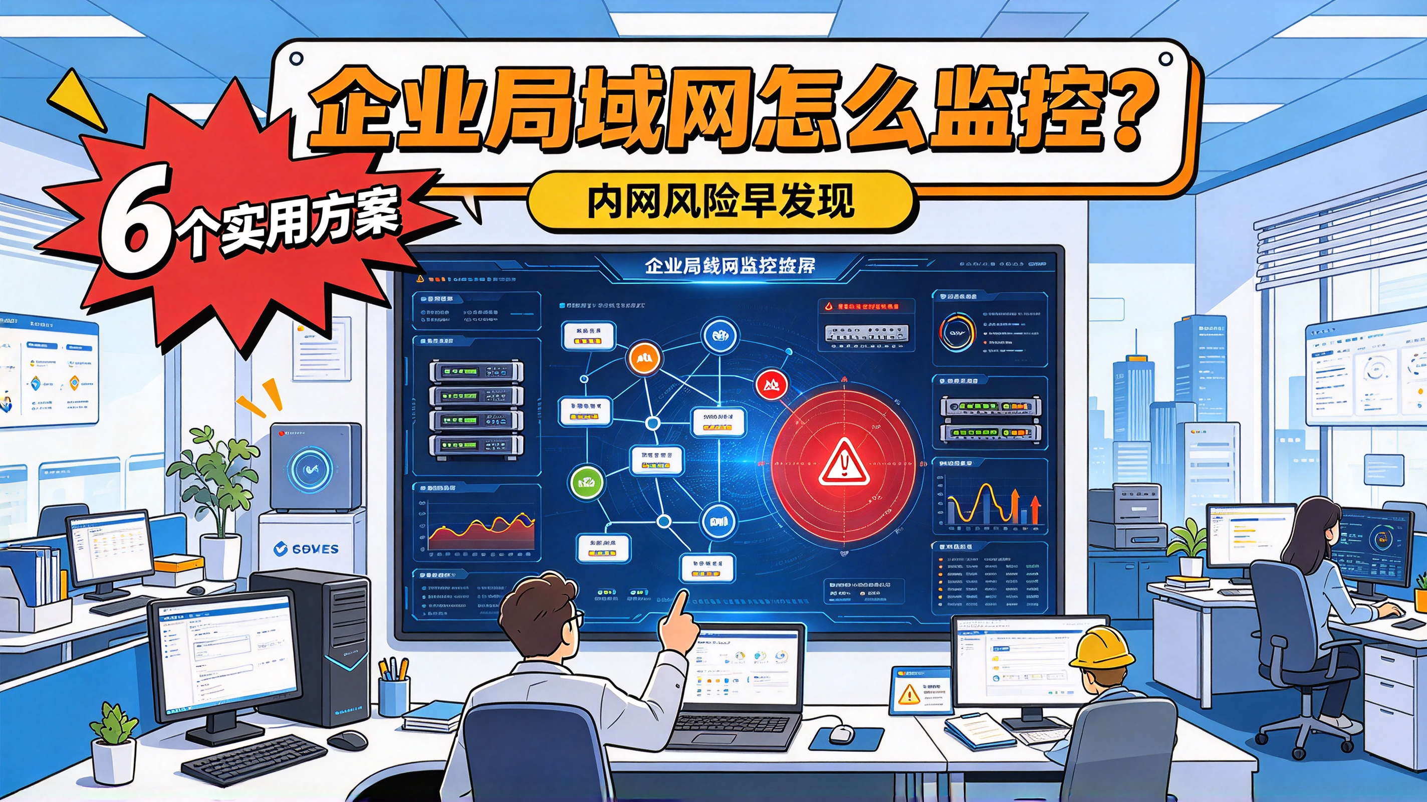 企业局域网怎么监控?6 个实用方案,内网风险早发现(图1) image.png