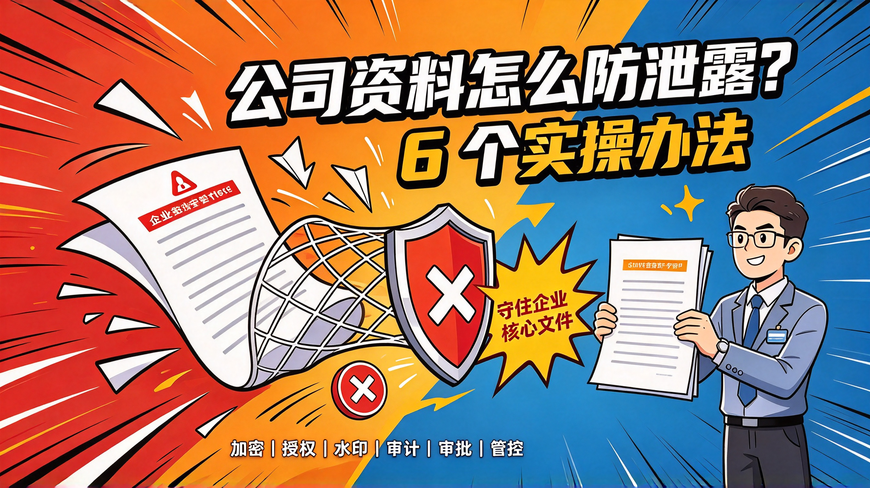 公司资料怎么防泄露?6 个实操办法,守住企业核心文件(图1) image.png
