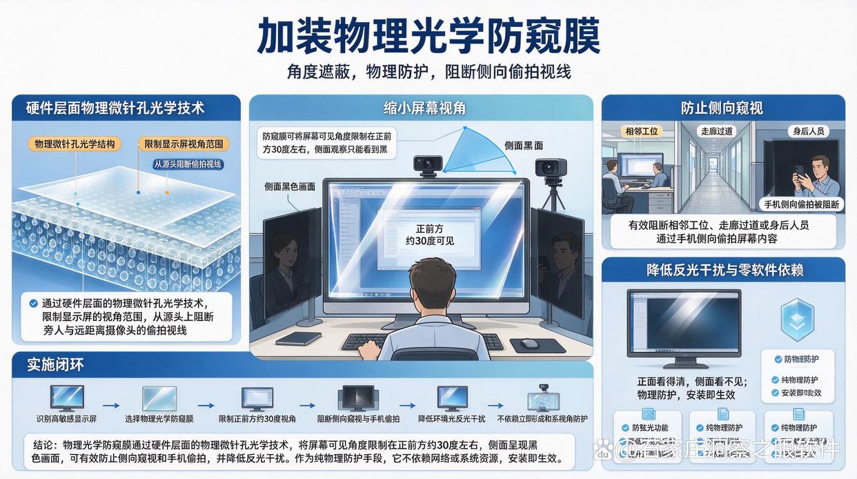 如何防止电脑屏幕被偷拍泄密?五个实用方法,建议学起来(图6) 如何防止电脑屏幕被偷拍泄密?五个实用方法,建议学起来(图6)