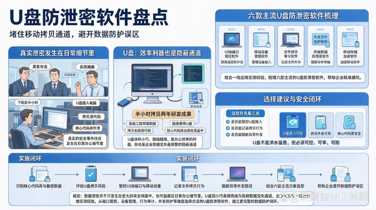 U盘防泄密软件怎么选?推荐六款主流防泄密软件,快来试试(图1) U盘防泄密软件怎么选?推荐六款主流防泄密软件,快来试试(图1)