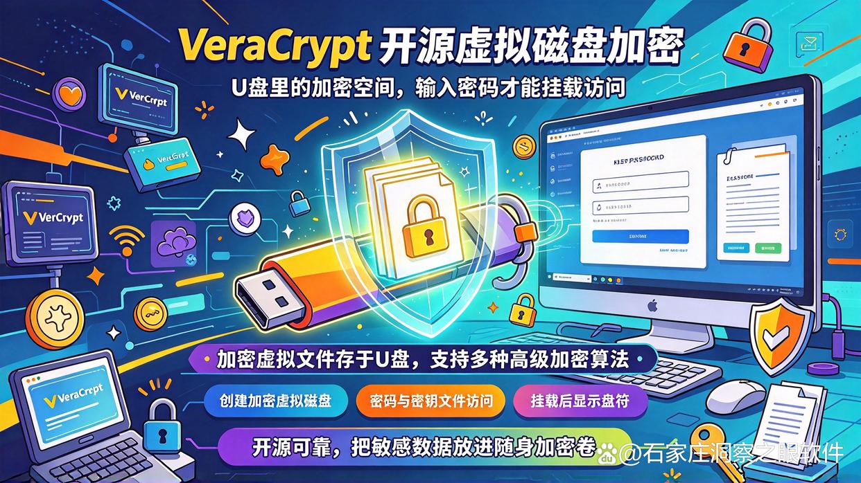 重要资料放 U 盘不安全?分享 9 个 U 盘加密工具,每个都是精选(图6) 重要资料放 U 盘不安全?分享 9 个 U 盘加密工具,每个都是精选(图6)