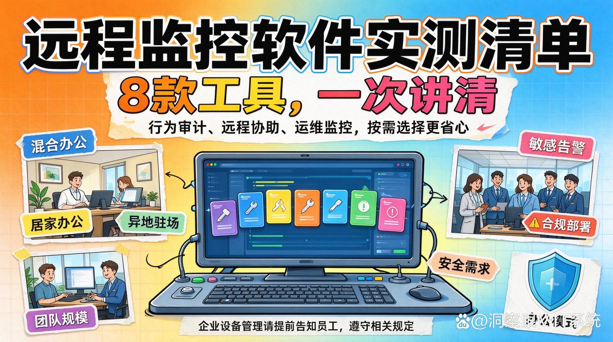 怎么远程监控员工电脑?8 款远程监控软件实测对比,用过都说好(图1) 怎么远程监控员工电脑?8 款远程监控软件实测对比,用过都说好(图1)