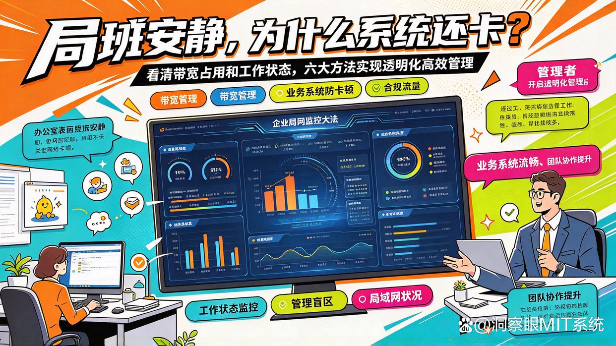 如何实现企业局域网实时监控?推荐六个大公司都在用的局域网监控方法,全面掌握局域网(图1) 如何实现企业局域网实时监控?推荐六个大公司都在用的局域网监控方法,全面掌握局域网(图1)