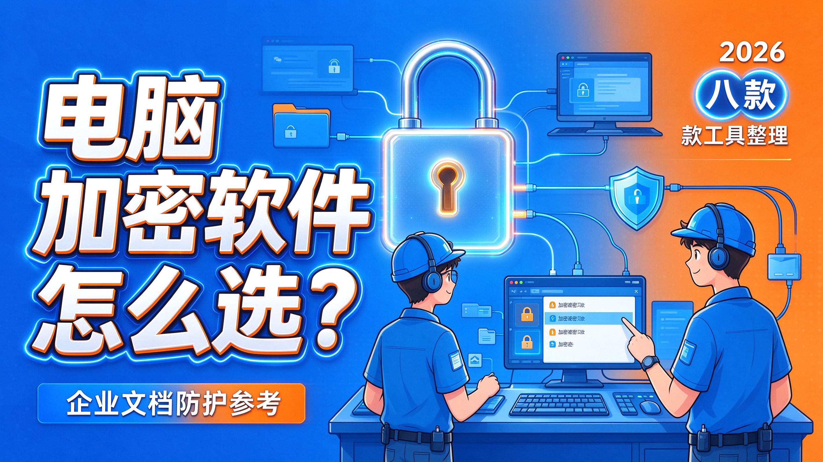 电脑加密软件怎么选?2026 八款工具整理,企业文档防护参考(图1) image.png