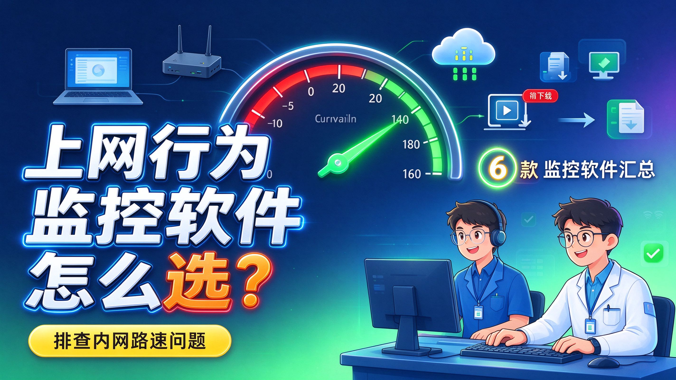 上网行为监控软件怎么选?6 款监控软件汇总,排查内网网速问题(图1) image.png