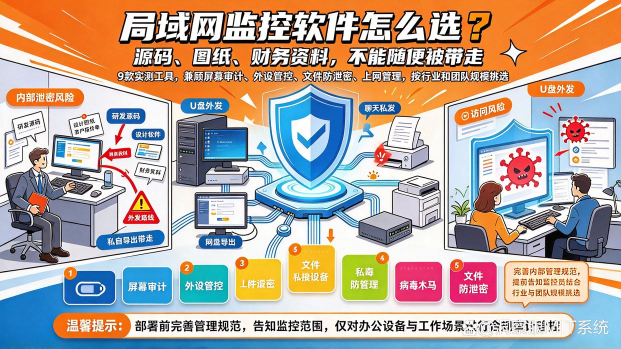 内网资料怕泄露?9 款局域网监控软件实测,建议码住试试(图1) 内网资料怕泄露?9 款局域网监控软件实测,建议码住试试(图1)