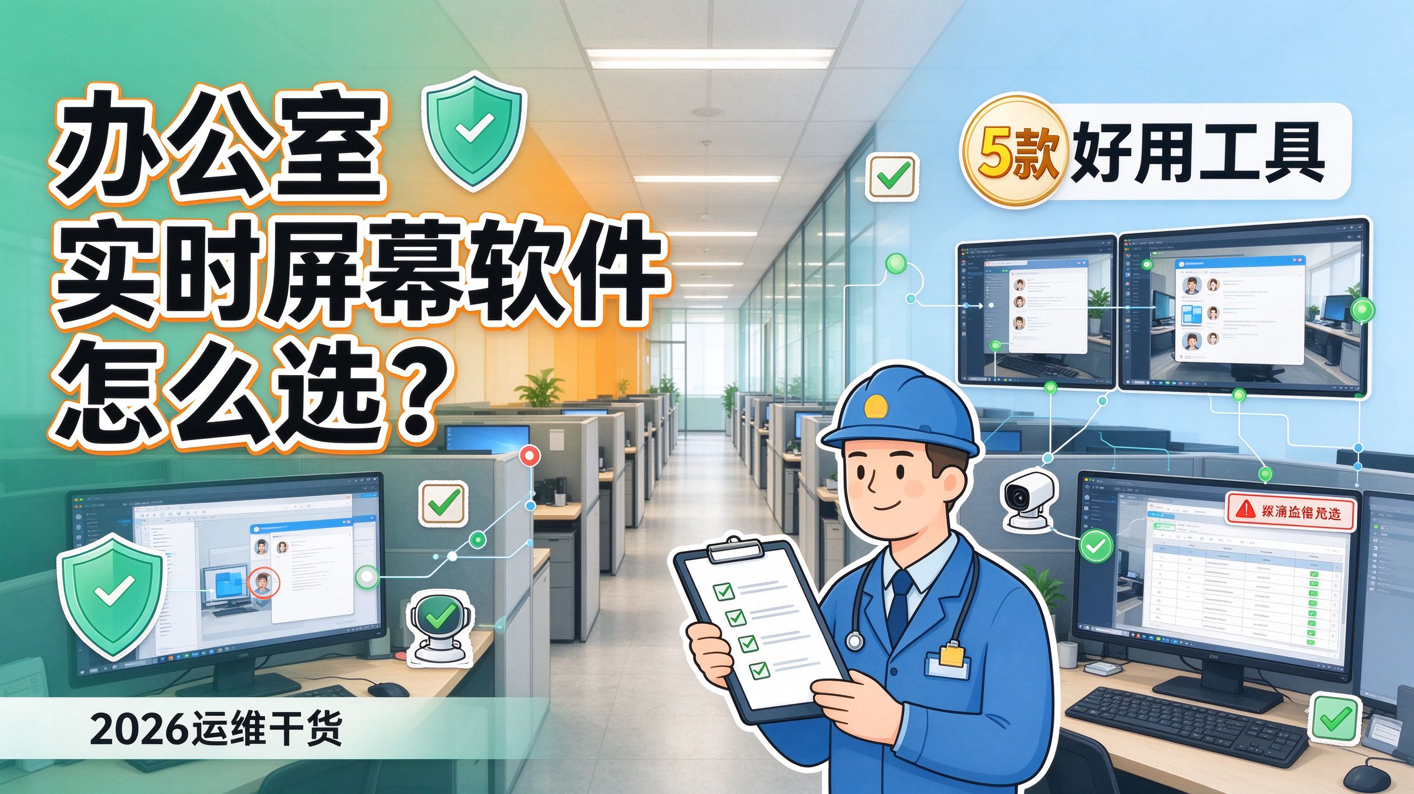 办公室实时屏幕软件怎么选?5 款好用工具,2026 运维干货(图1) image.png