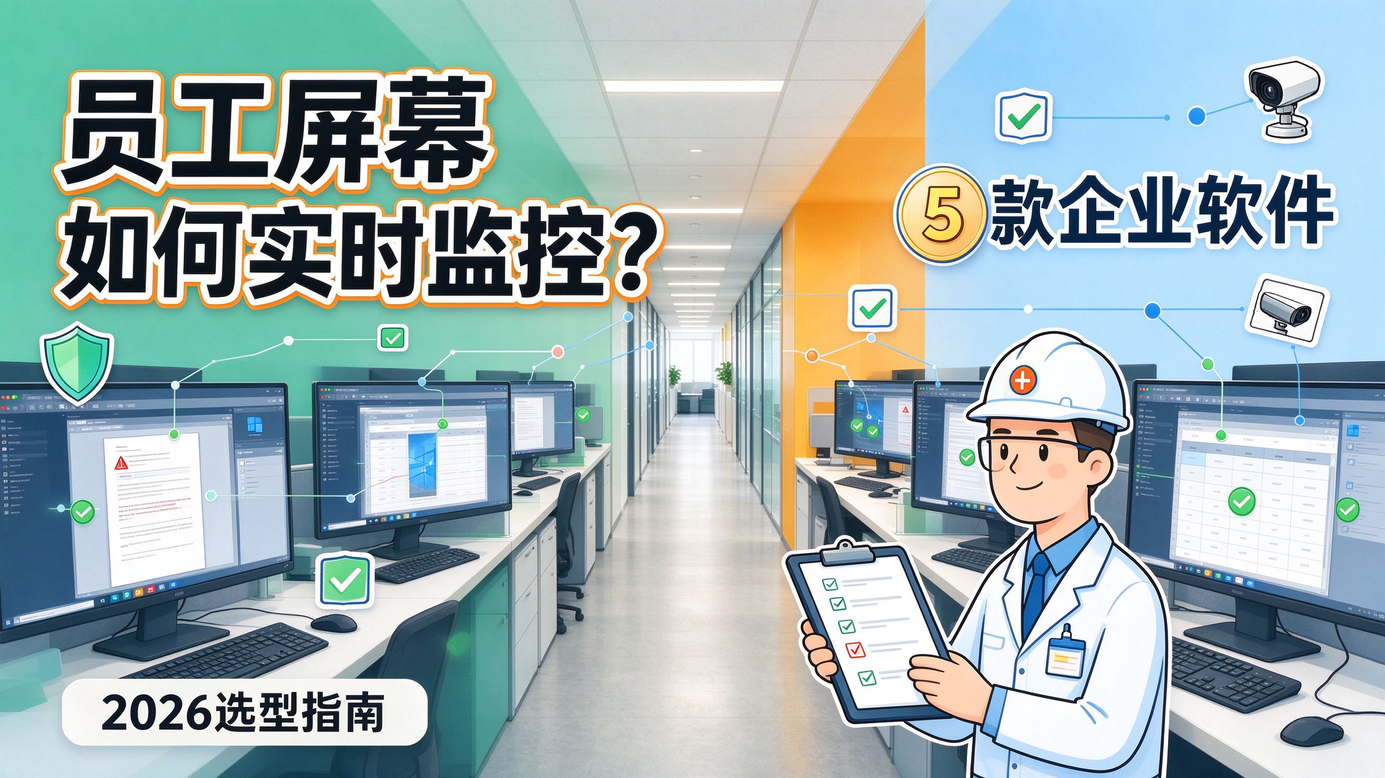 员工屏幕如何实时监控?5 款企业软件,2026 选型指南(图1) image.png