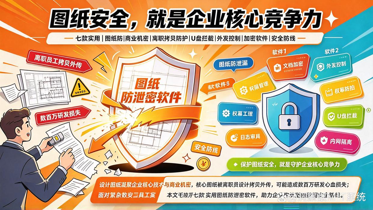 图纸防泄密软件有哪些推荐?七款实用的图纸防泄密软件分享,码住(图1) 图纸防泄密软件有哪些推荐?七款实用的图纸防泄密软件分享,码住(图1)