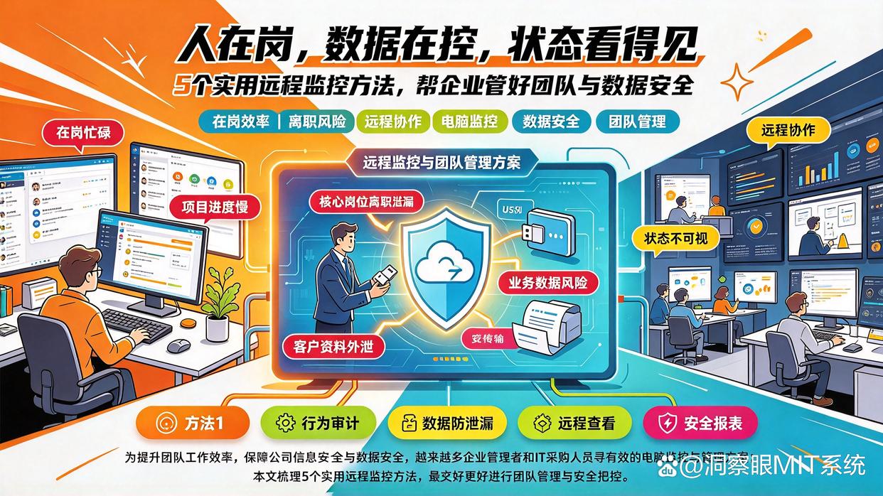想远程监控员工电脑？最新盘点5个实用的远程监控方法，小白也能学会(图1)