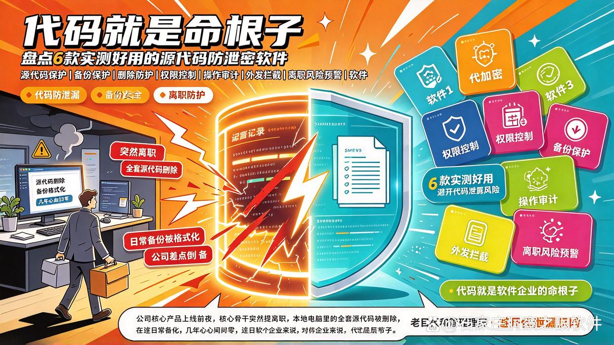 源代码防泄密软件怎么选？6 款工具实测，建议收藏了(图1)