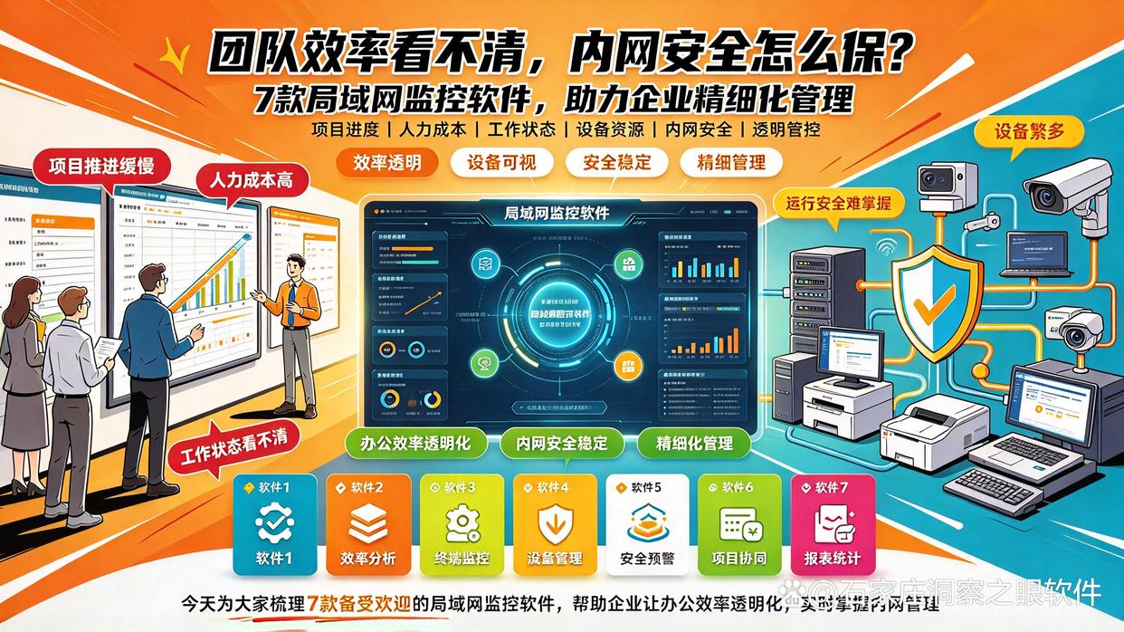 局域网监控软件有哪些好用的推荐?26最新盘点7款局域网监控软件,快码住了(图1) 局域网监控软件有哪些好用的推荐?26最新盘点7款局域网监控软件,快码住了(图1)