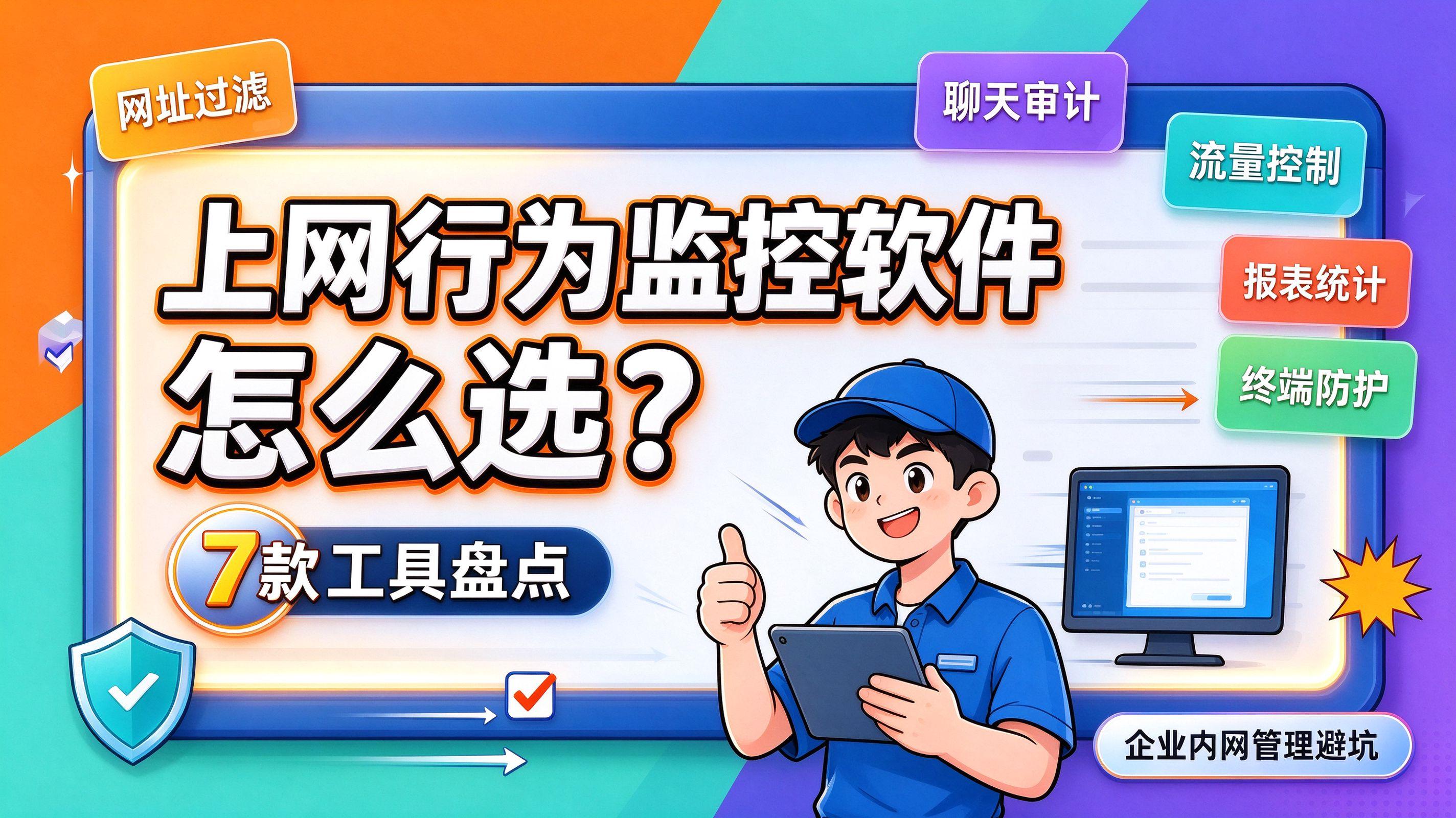 上网行为监控软件怎么选?7 款工具盘点,企业内网管理避坑(图1) image.png