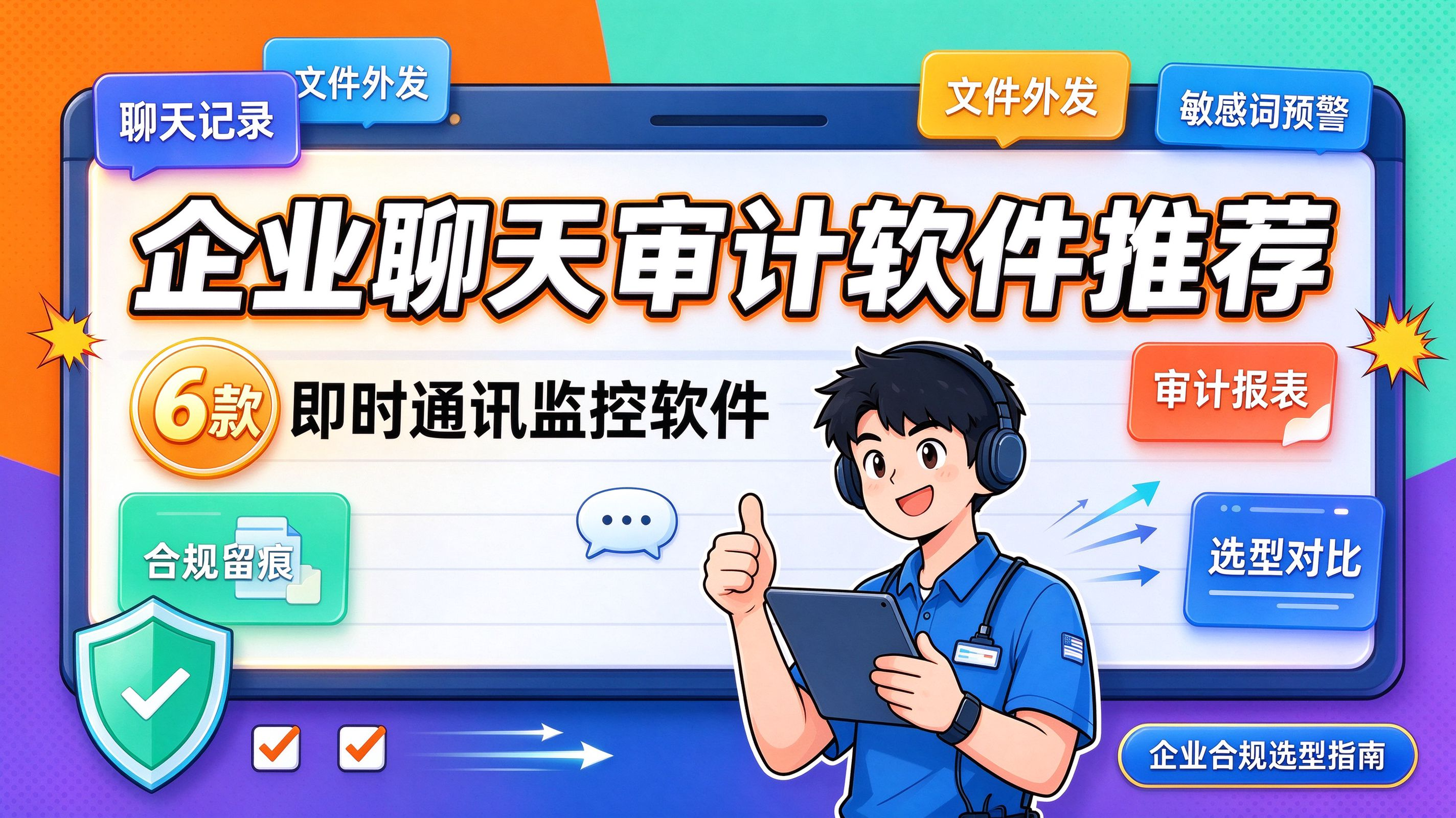 企业聊天审计软件推荐,6 款即时通讯监控软件,企业合规选型指南(图1) image.png