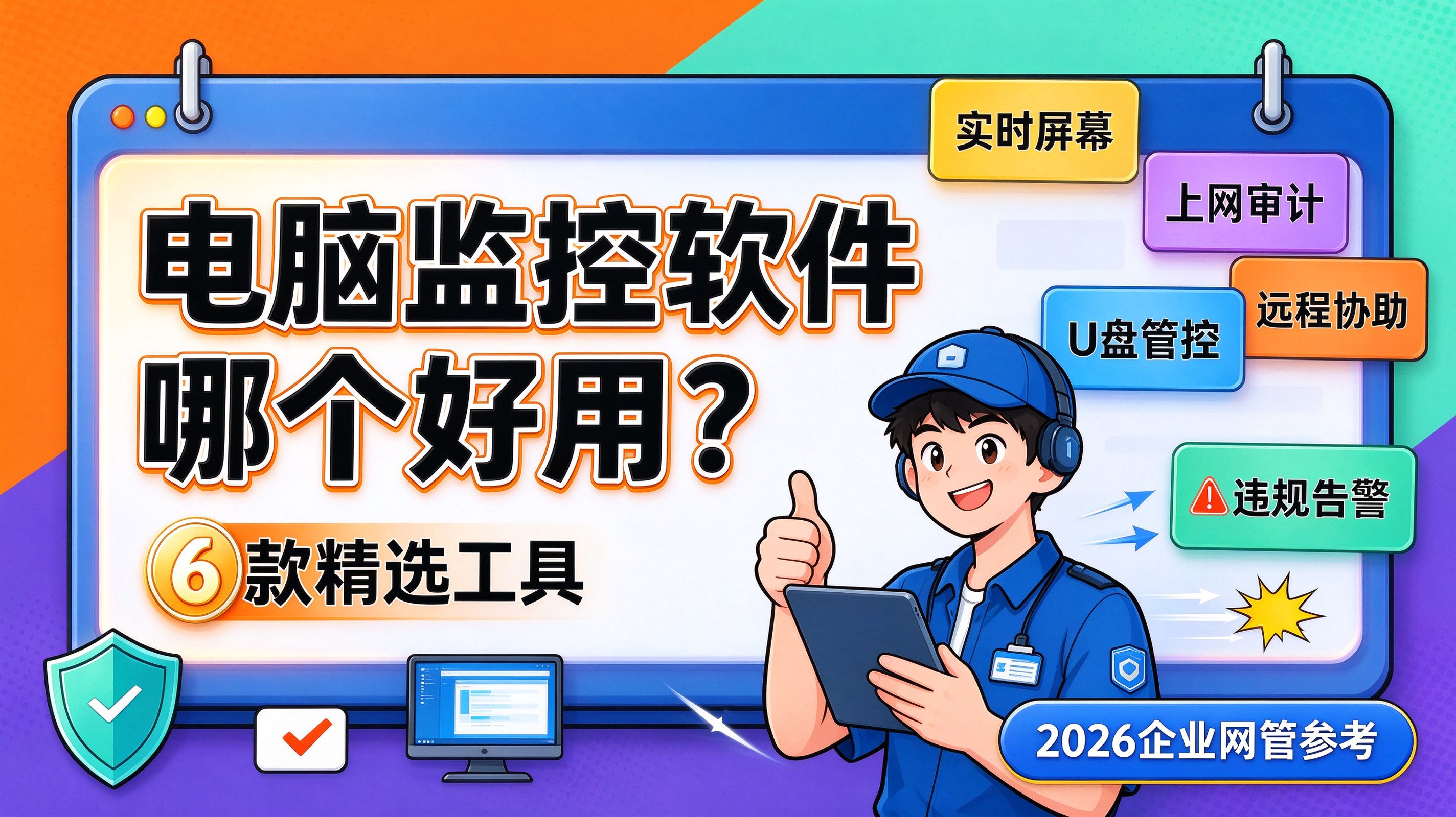 电脑监控软件哪个好用?6 款精选工具,2026 企业网管参考(图1) image.png
