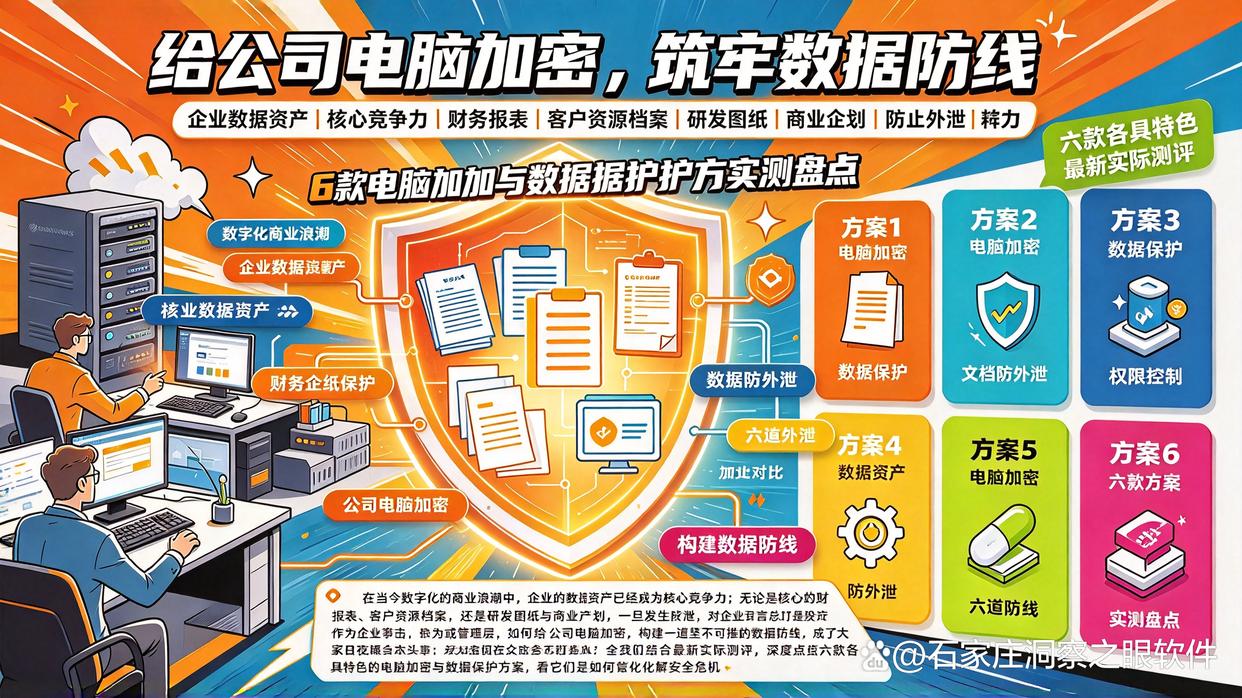 如何给公司电脑加密?盘点六款最新测评的电脑加密软件,2026最佳(图1) 如何给公司电脑加密?盘点六款最新测评的电脑加密软件,2026最佳(图1)