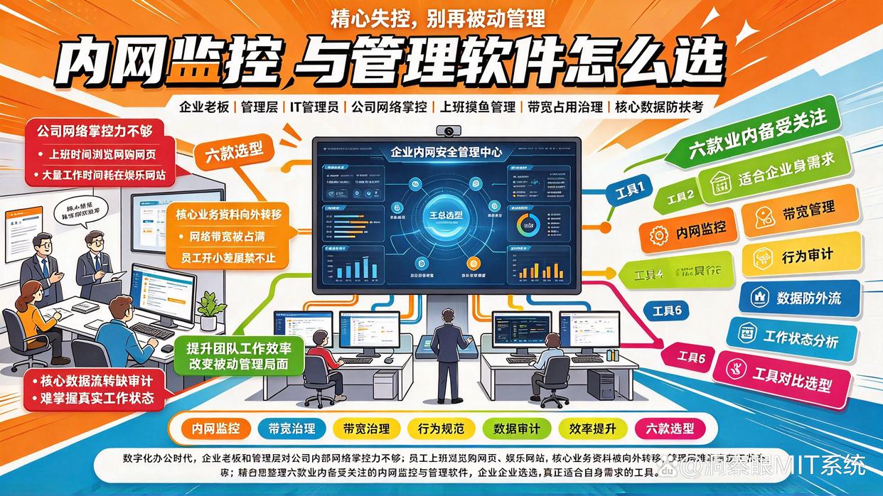 想实时监控内网？精选六款靠谱的内网监控软件，建议码住了(图1)