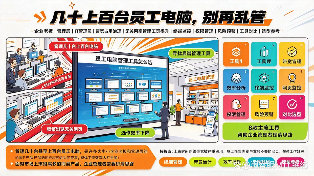 上网行为监控软件怎么选？8款主流上网监控工具分享，26年企业(图1)