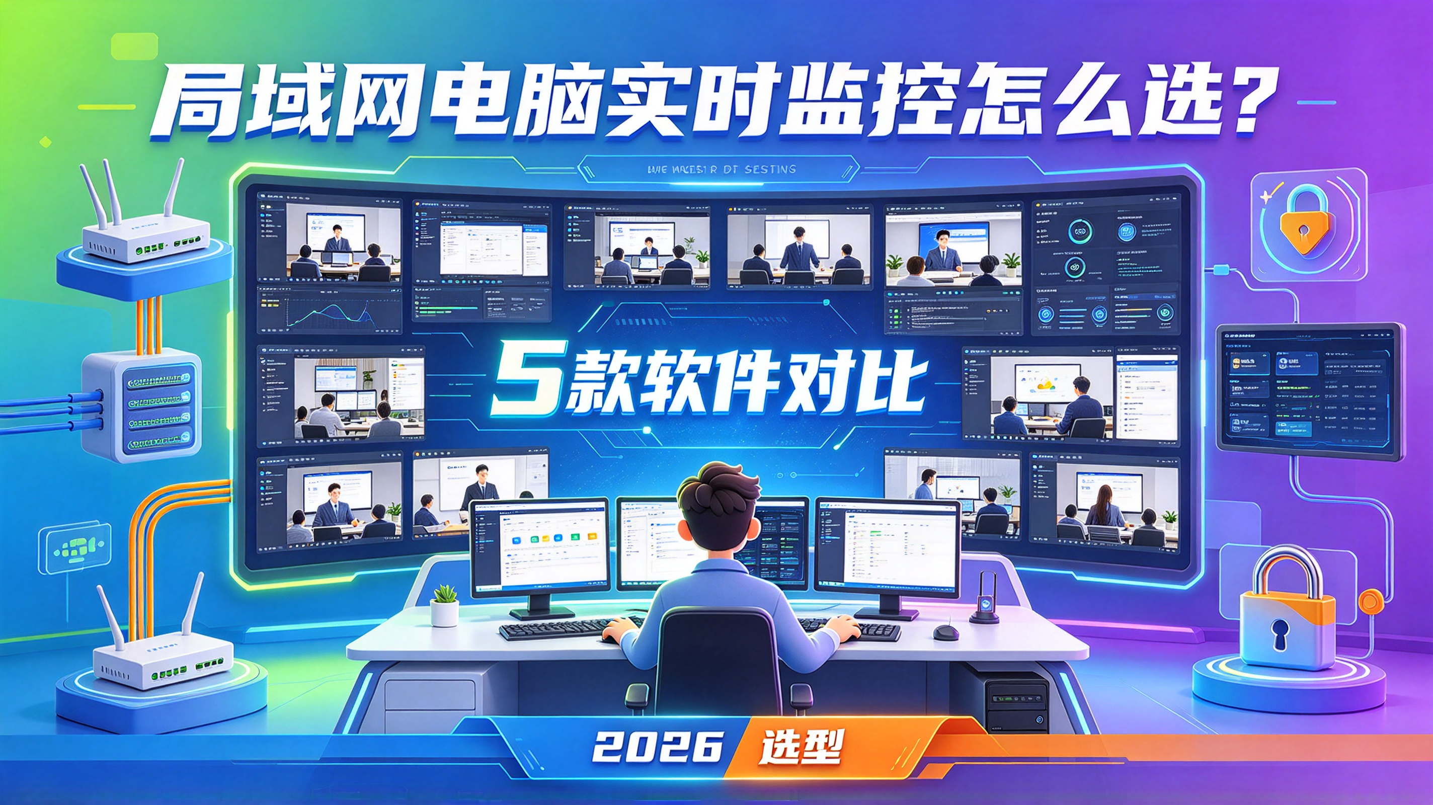 局域网电脑实时监控怎么选?5 款软件对比,2026 选型(图1) image.png