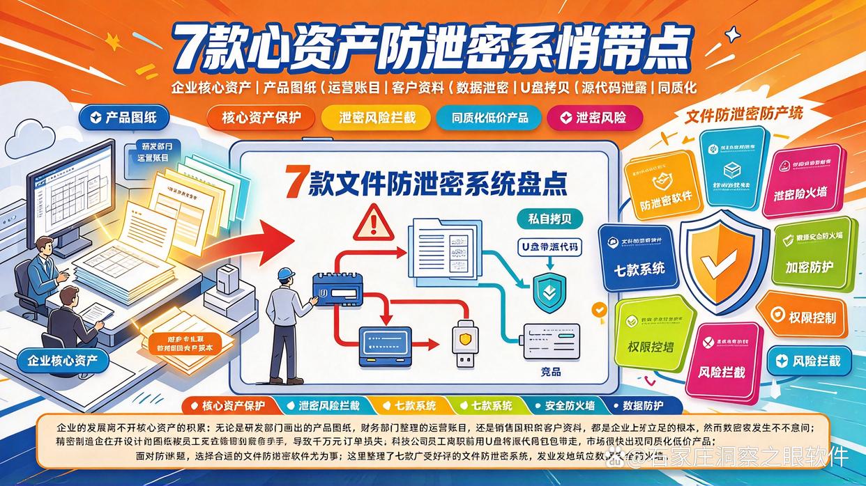 公司机密文件害怕泄密？强烈推荐七款热门文件防泄密软件，26最新(图1)